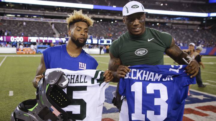 Brandon Marshall se marchó a los Giants en busca de uns oportunidad de ganar el anillo de la NFL.
