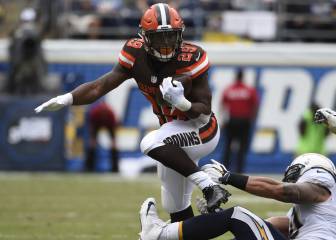 Duke Johnson podría jugar de slot receiver en los Browns