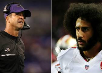 Harbaugh y los Ravens piensan en Colin Kaepernick