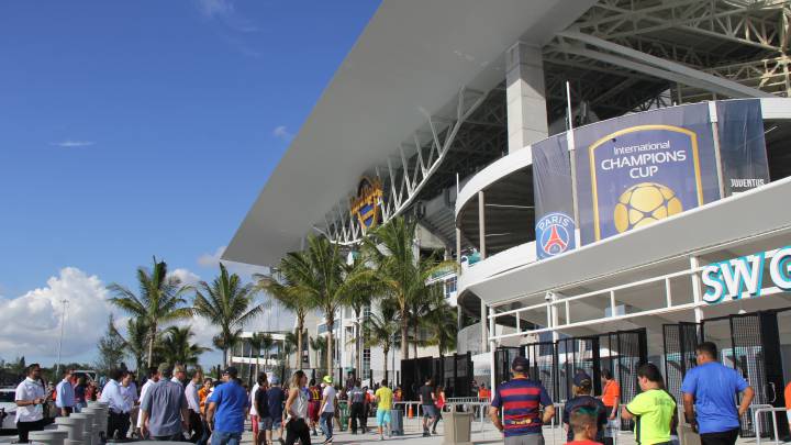 Miami vibró con el entrenamiento antes de El Clásico