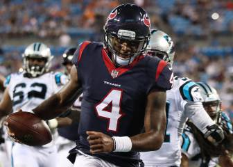 Deshaun Watson impresiona en su debut con Texans