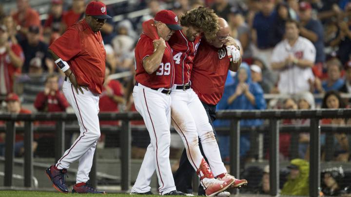 Bryce Harper ha evitado un resultado catastrófico después de su espeluznante lesión el pasado viernes.