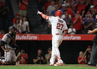 Los Angels de Mike Trout sueñan con jugar en octubre