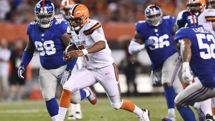 DeShone Kizer gana la batalla de QBs en los Cleveland Browns