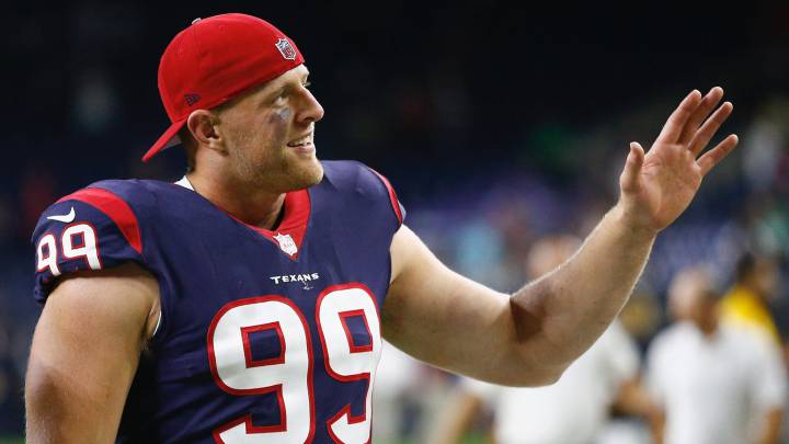 J.J. Watt y el deporte de Houston se vuelcan en las inundaciones