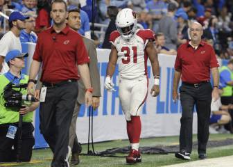 Parte de guerra semana #1 NFL: David Johnson, out 12 semanas