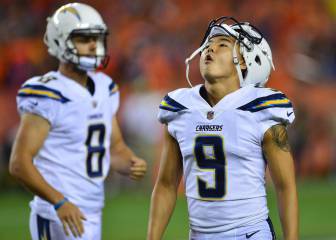 Volteretas, tacones y derrotas NFL para el kicker coreano