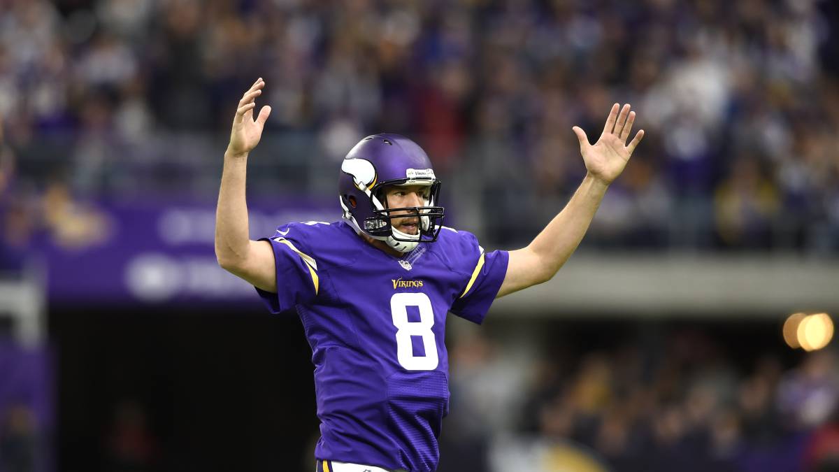Sam Bradford no podrá jugar con los Minnesota Vikings el próximo domingo.