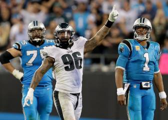 Wentz y los Eagles aprovechan los errores de Panthers