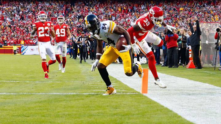 Una afortunada jugada de Big Ben y Antonio Brown le da la victoria a unos Steelers que vivieron de las rentas de las carreras de Le´veon Bell.