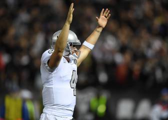 Carr y los Raiders escapan de las garras de la derrota