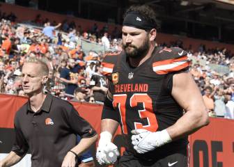 Joe Thomas rompe su increíble racha, los Cleveland Browns no