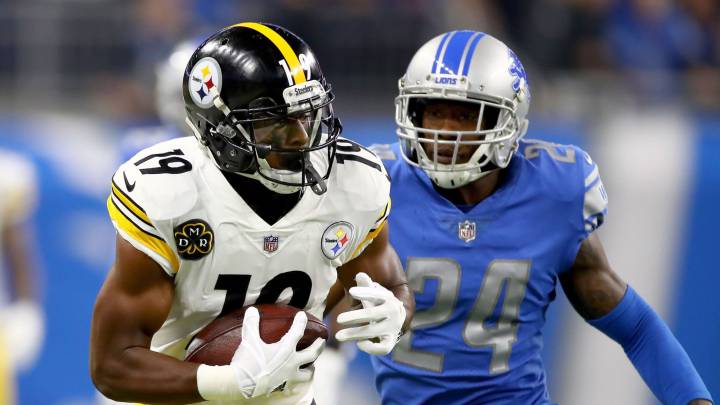 Steelers cierra la puerta y JuJu explota en triunfo sobre Lions