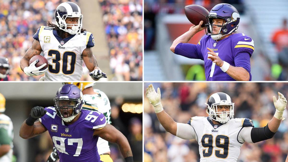Analizamos como ven las casas de apuestas cada partido de la undécima jornada de la NFL en la que destacan el Vikings vs Rams y el Cowboys vs Eagles.