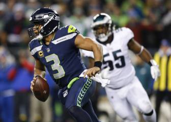 Russell Wilson y la defensiva derrumban a Wentz y los Eagles