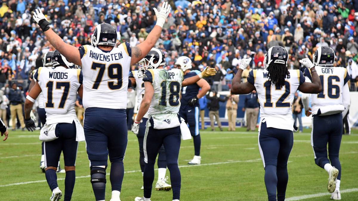 Su victoria en la semana 16 les dio a los Rams el título de la NFC Oeste.