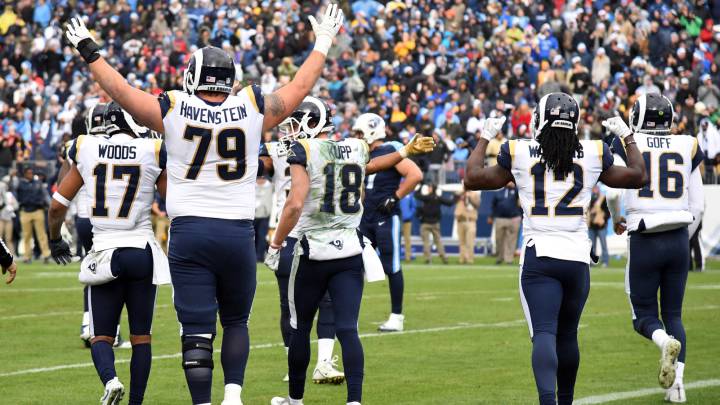 Su victoria en la semana 16 les dio a los Rams el título de la NFC Oeste.