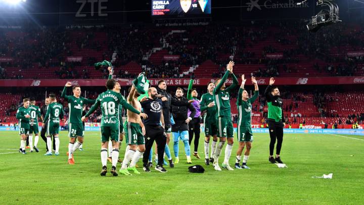 El Betis de Guardado reina en el derbi con una manita histórica