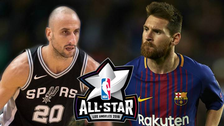 Lio Messi se une a la campaña para llevar a Ginobili al All-Stars Game de la NBA