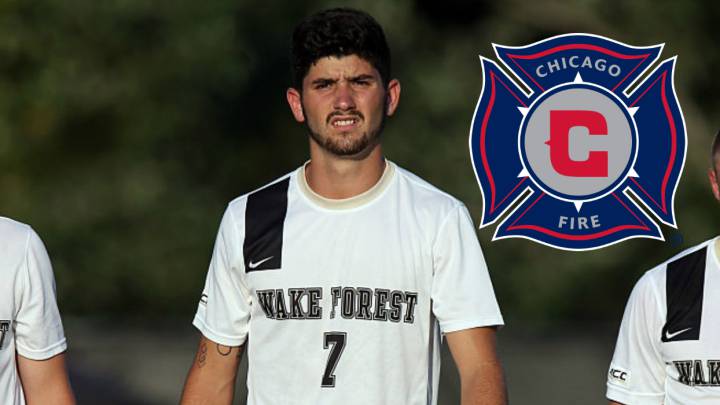 Jon Bakero fue pick 5 del SuperDraft MLS 2018 y jugará con Chicago Fire