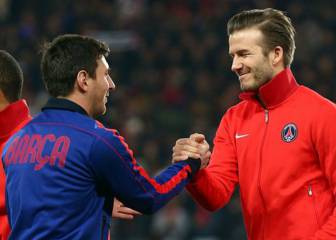 Messi no descarta jugar en la MLS con el equipo de Beckham