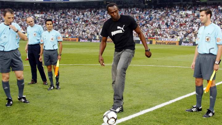 Bolt a Beckham: "Si necesitas un delantero, soy el indicado"