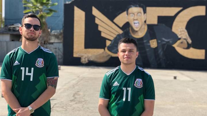 Dos artistas mexicanos reciben a Vela con un mural en LA