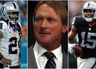 Gruden espera tener a Lynch y Crabtree la próxima temporada