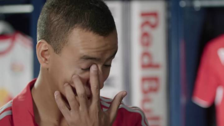El argentino tuvo emotivas palabras como nuevo jugador de los New York Red Bulls. Su familia siempre lo ha apoyado en su joven carrera.