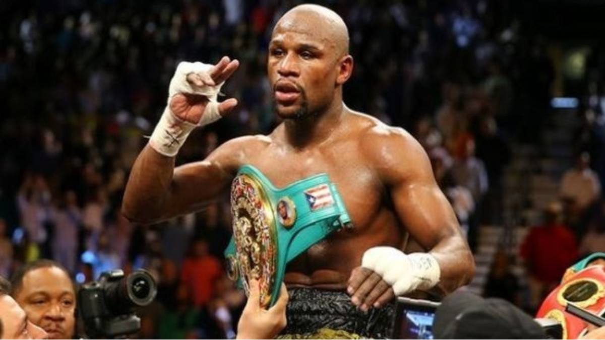 Floyd Mayweather peleó por última vez en agosto ante Conor McGregor