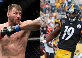 JuJu Smith-Schuster retó a un peleador de la UFC