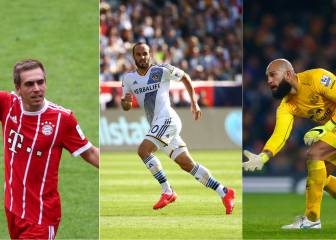 Los cracks con los que jugó Landon Donovan