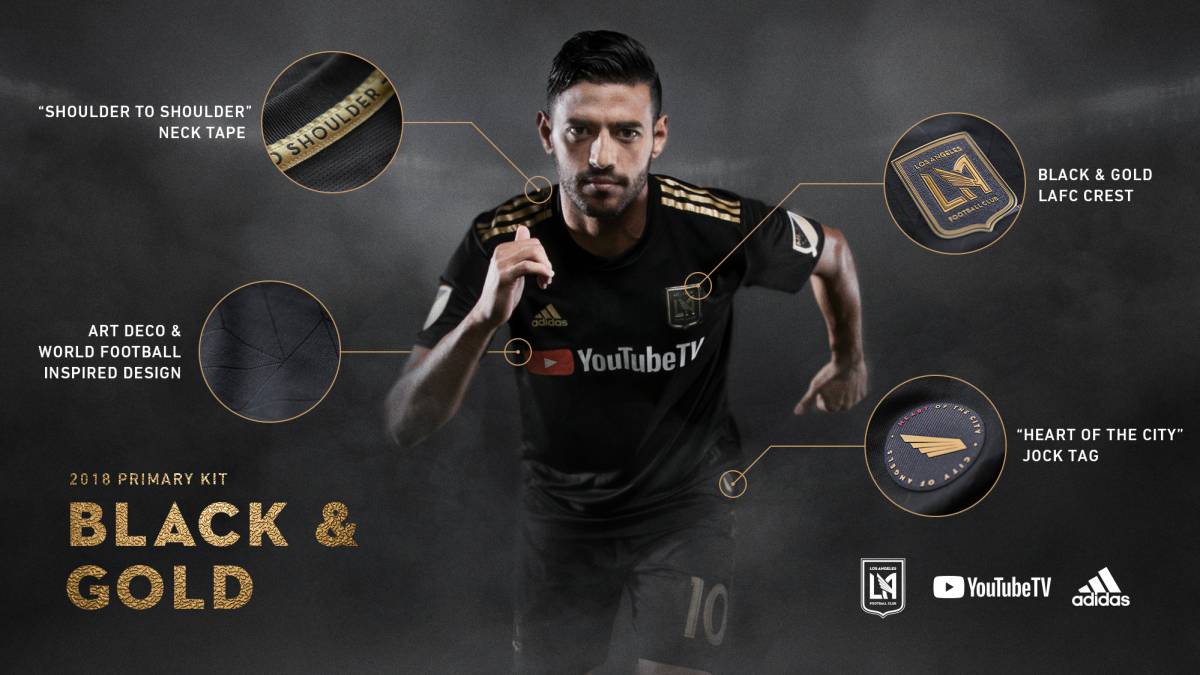 LAFC presenta sus nuevos uniformes