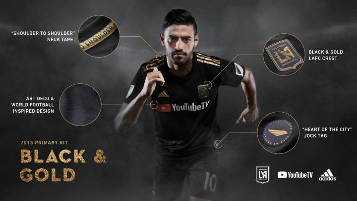 LAFC presenta sus nuevos uniformes