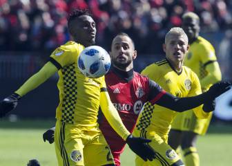 Higuaín y Zardes le abollan la corona al campeón Toronto FC