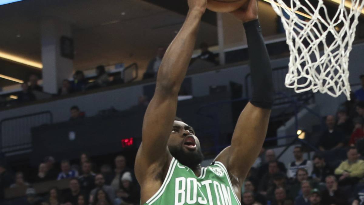 Jaylen Brown, de los Boston Celtics