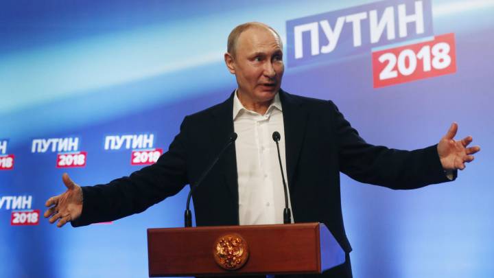 Vladimir Putin, presidente de Rusia