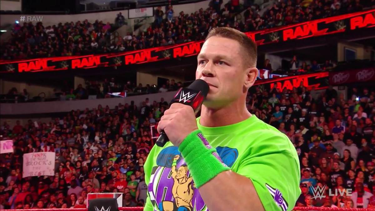 Kane le dio un mensaje de ultratumba a John Cena