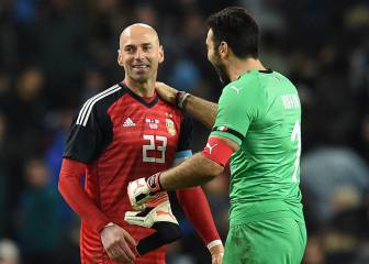 El mensaje que motivó a Willy Caballero previo a su debut