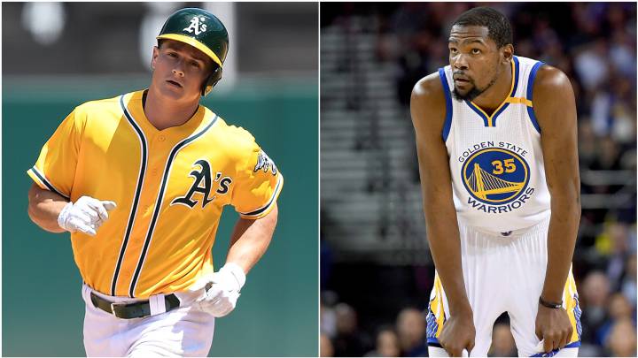 Matt Chapman y Kevin Durant