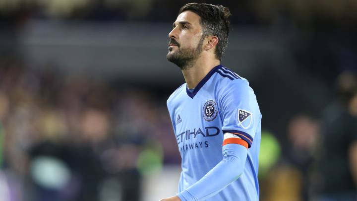David Villa lesionado y el gol 400 tendrá que esperar
