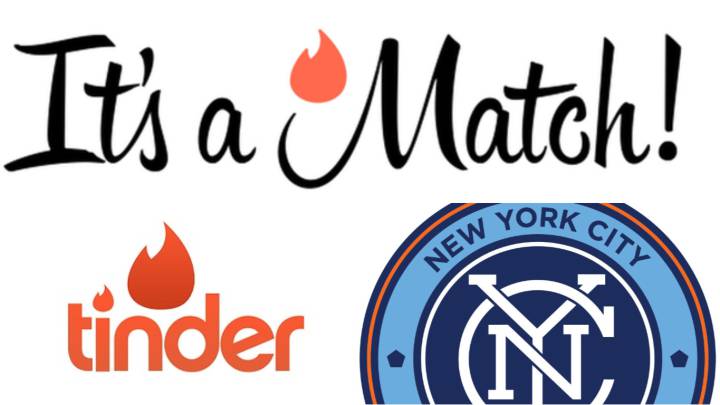 Perfect Match: Tinder y NYCFC firman amorosa colaboración
