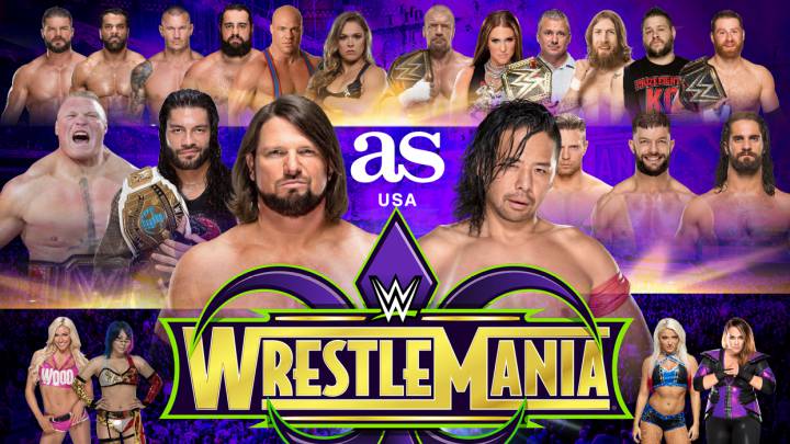 Wrestlemania 34 en vivo: WWE desde New Orleans, en directo