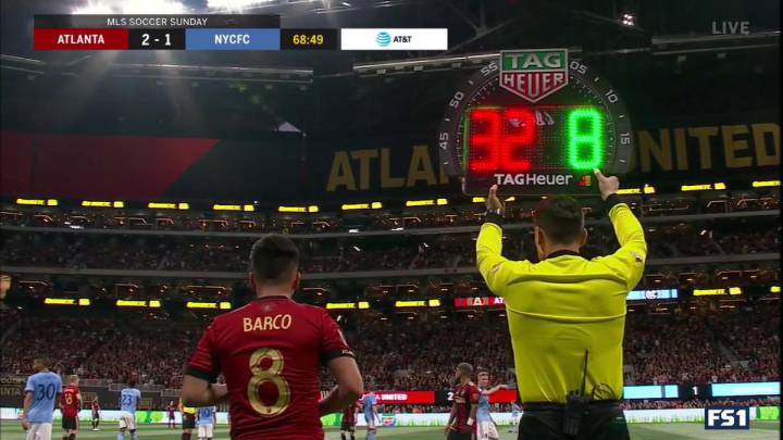 Ezequiel Barco debuta en la MLS después de siete semanas