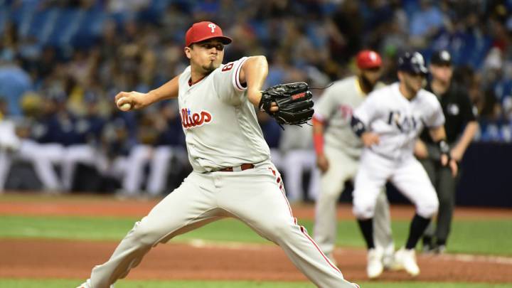 Víctor Arano goza de un 2018 perfecto en las Grandes Ligas