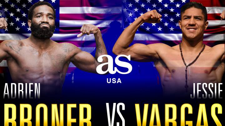 Adrien Broner vs Jessie Vargas pelea en vivo: Box, en directo. Sigue el minuto a minuto: Adrien Broner vs Jessie Vargas en vivo y directo online; Pelea de box; hoy, sábado 21 de abril desde Barclays Center, NY en As.com