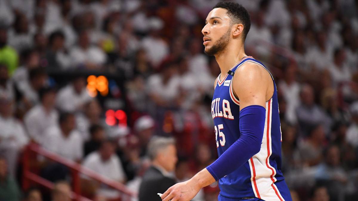Ben Simmons, jugador de los Sixers de Filadelfia