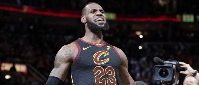 LeBron James, jugador de los Cleveland Cavaliers