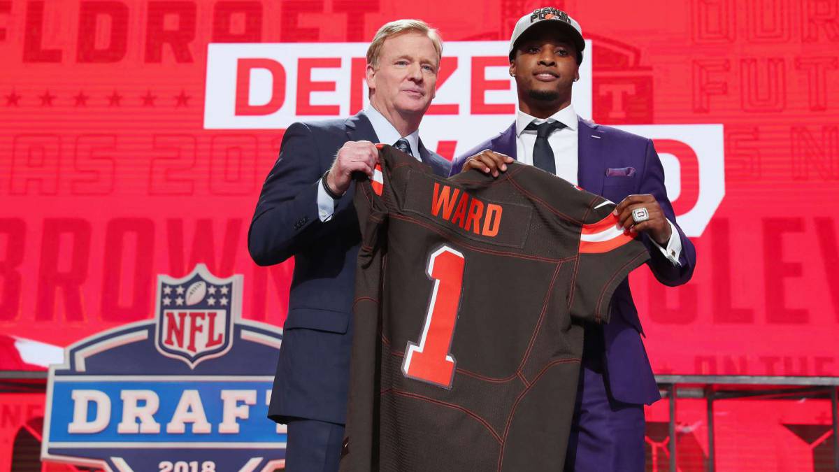 Denzel Ward, de Ohio State, jugará con Cleveland Browns