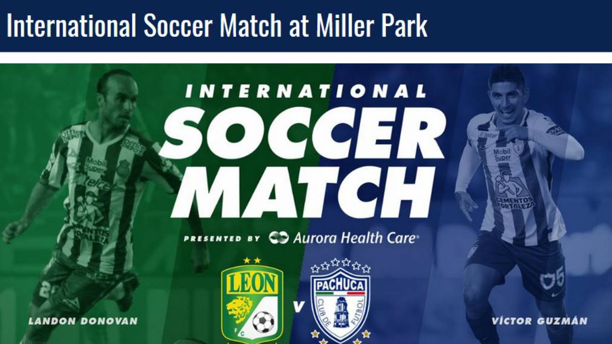 Donovan y León se enfrentarán a Pachuca en Milwaukee